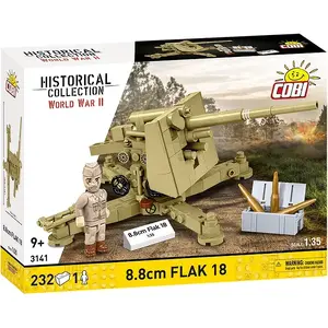 Cobi scale model kit Blocks 8.8 cm Flak 18 — 232 pieces, 1:35 scale