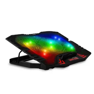 Laptop cooling pad Evolveo Ania 5RGB with 5 fans and RGB backlight