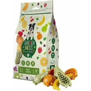 Лакомство для собак Duvo+ Fruity Friends S 270 г, 18 шт — мягкие фруктовые снеки