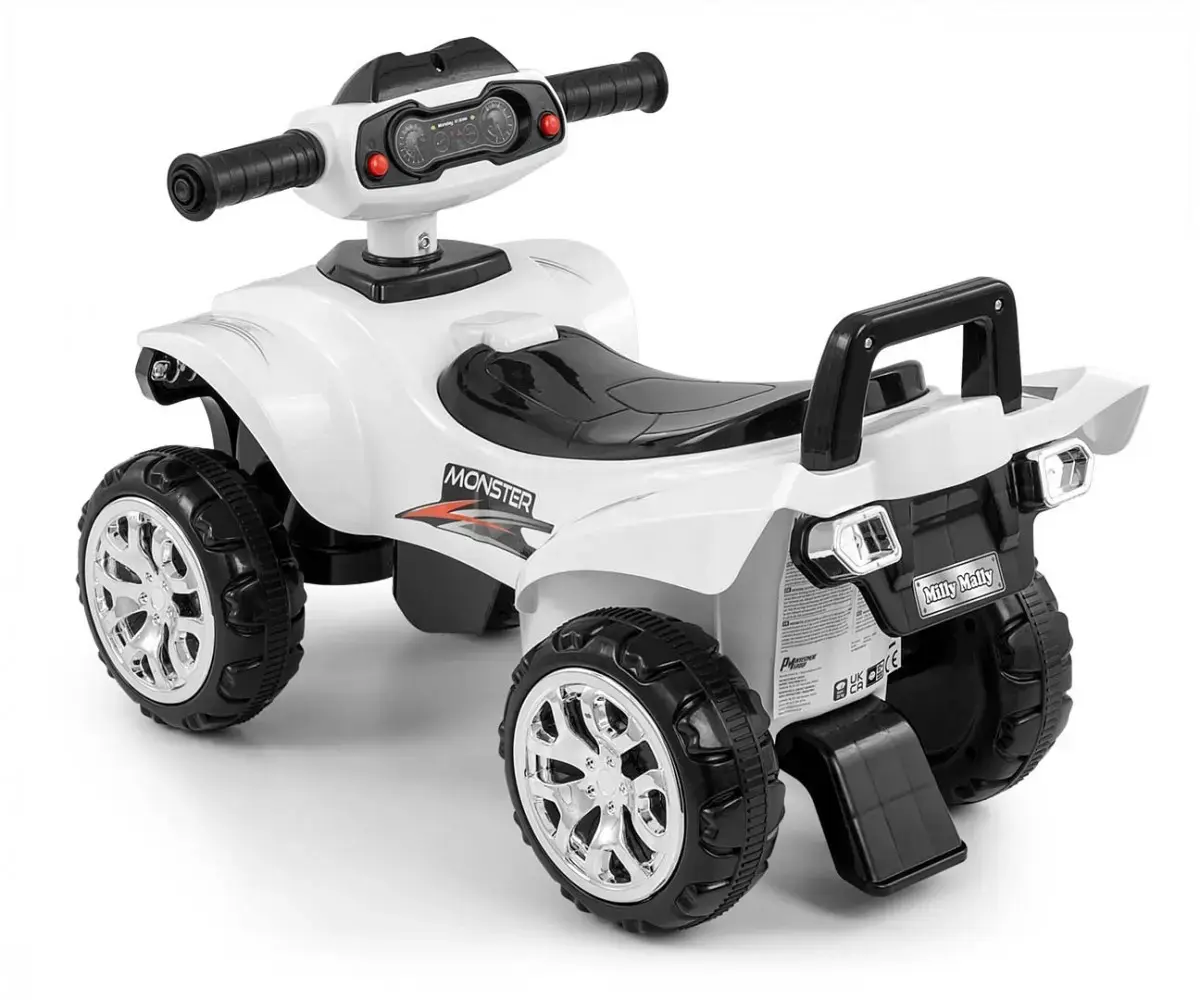 Braucamrīks milly mally Vehicle Monster white 5694 Photo 3