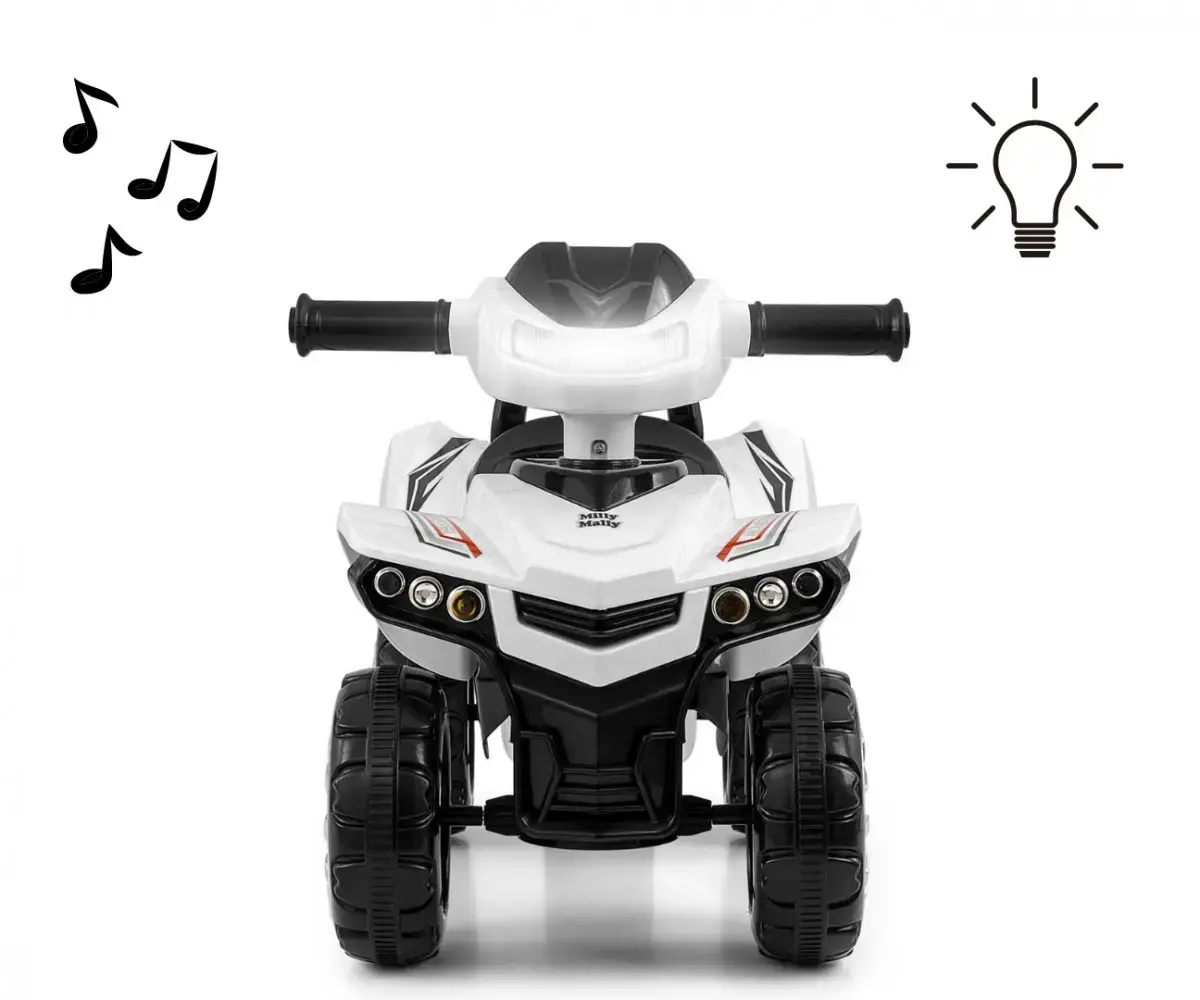 Braucamrīks milly mally Vehicle Monster white 5694 Photo 5