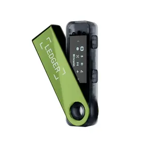 Аппаратный кошелёк Ledger Nano S Plus USB‑накопитель — USB‑C, чёрный/Oxidante Green, 62.4×17.4×8.24 мм