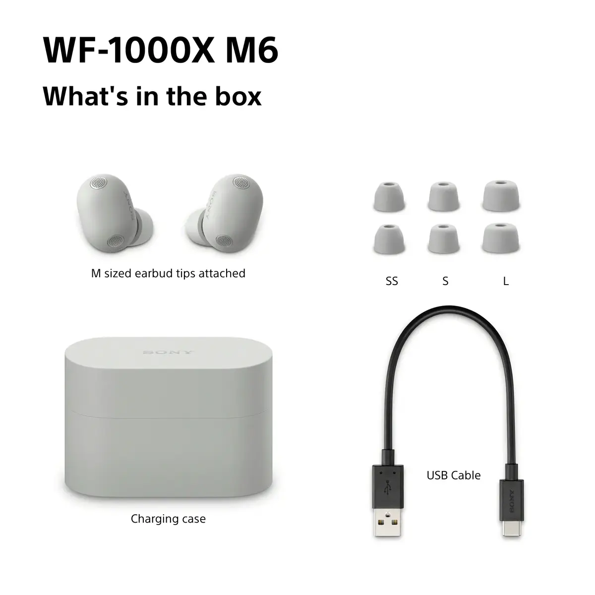 Sony WF1000XM6S.CE7 беспроводные внутриканальные наушники Photo 13