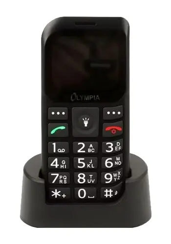 Mobilais tālrunis Olympia BELLA+ ar lielām