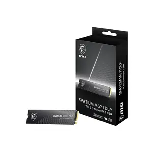 Внутренний M.2 NVMe SSD MSI SPATIUM M571 DLP 2 ТБ PCIe 5.0 — 14500/11000 МБ/с