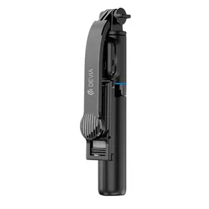 Selfie stick Devia C10 — wired Bluetooth mount, foldable travel design (box damaged)