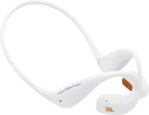 Austiņas JBL Endurance Pace bezvadu atvērtā tipa sportam Bluetooth USB Type-C baltas, 20–20000 Hz, 120 g