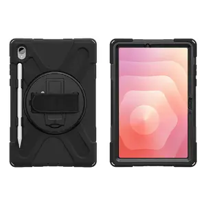 Tablet cover 4smarts 541767 for Samsung Galaxy Tab S11, for 27.9 cm (11") screen, single stand mode, black