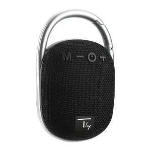 Портативная моно-колонка TECHLY ICASBL321BK — 5 Вт RMS, динамик 4,5 см, Bluetooth, MicroSD, чёрная