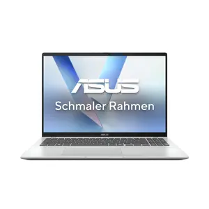 Ноутбук ASUS Vivobook 16 M1607KA-MB058W — AMD Ryzen AI 7 350, 16" WUXGA, 16 ГБ ОЗУ, 1 ТБ SSD, Windows 11 Home, серебристый