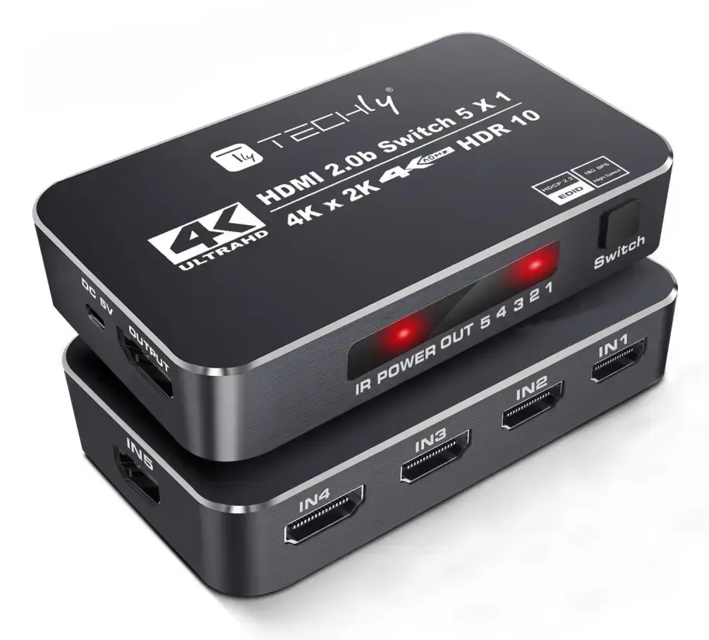 TECHLY IDATA HDMI2-4K5160B видеопереключатель Photo 2