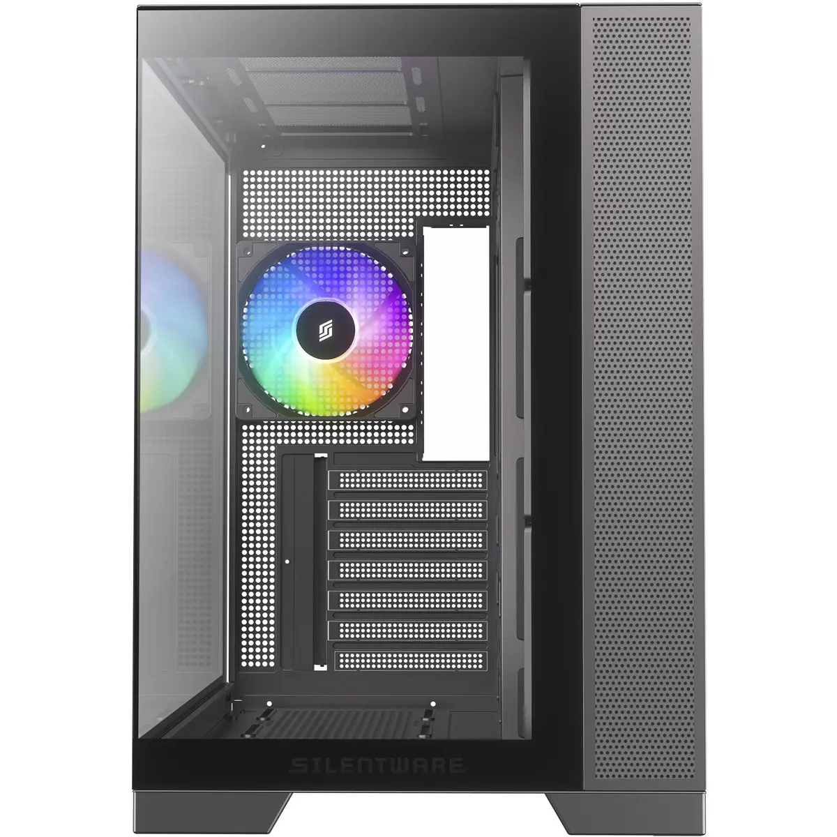 Silentware View A-RGB Black PC case VIEWBLACK Photo 3