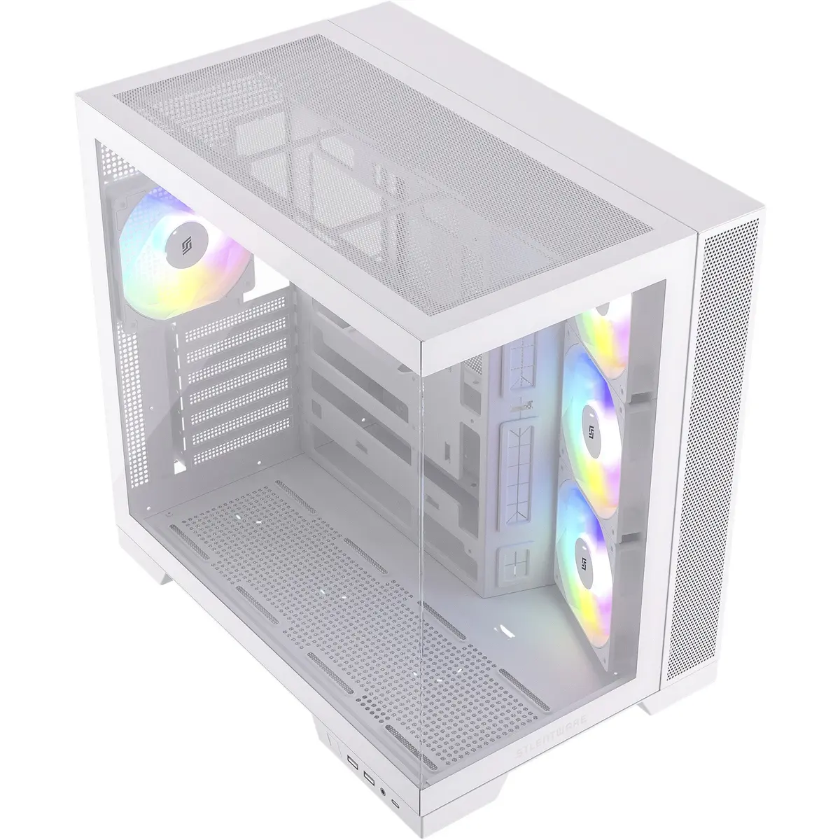Silentware View A-RGB White корпус для ПК VIEWWHITE Photo 2