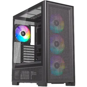 PC case Silentware Air 2000 A-RGB Black — mid-tower, tempered glass side panel