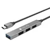TECHLY IUSB32-HUB4C-3U2SLS USB Type-C док для ноутбука Photo 3