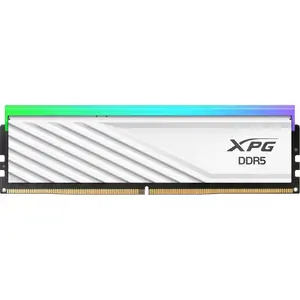 ADATA DDR5 16GB 6000 CL36 single module — XPG Lancer Blade RGB, INTEL XMP & AMD EXPO (white)