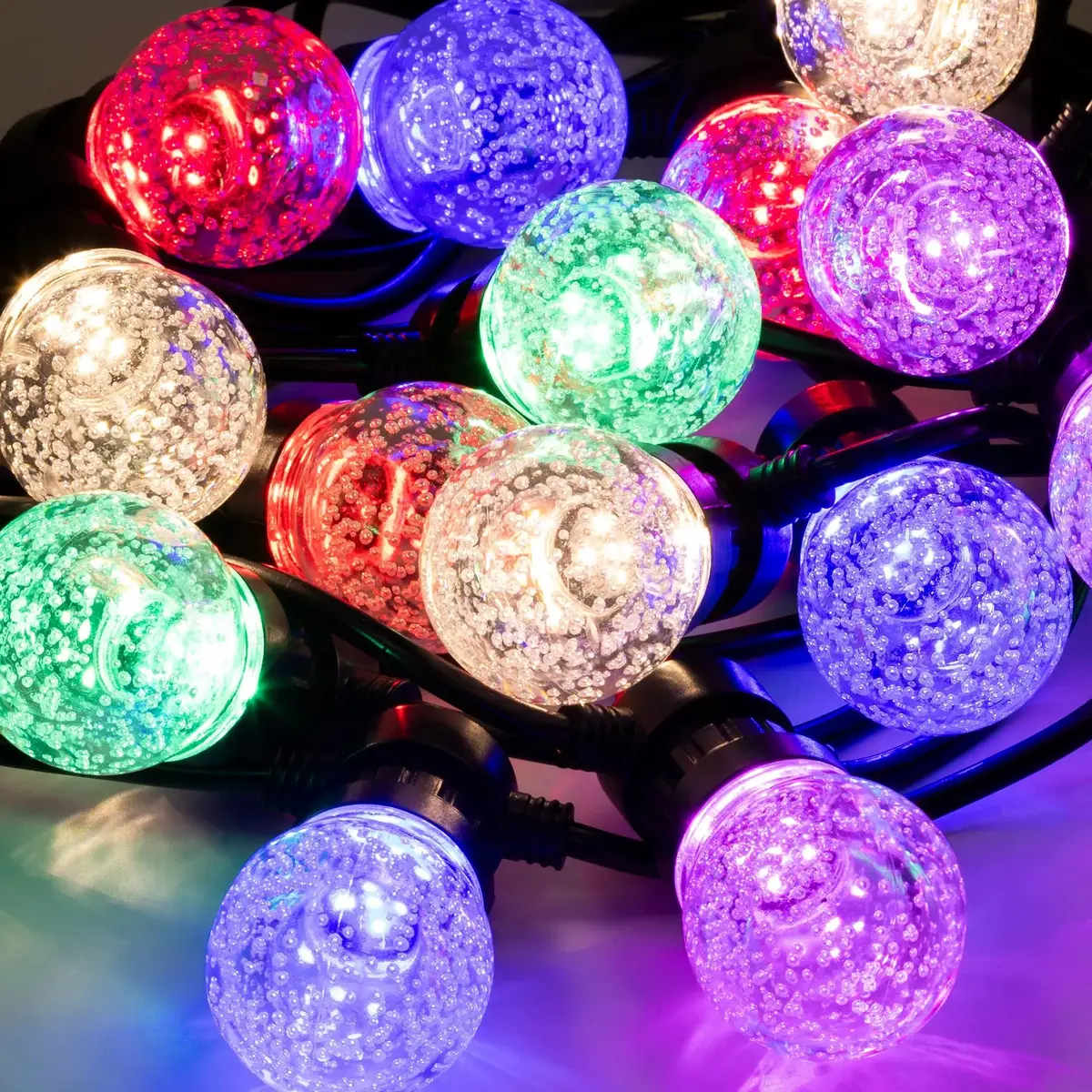 Outdoor LED bulb garland Springos CL1248 Photo 7