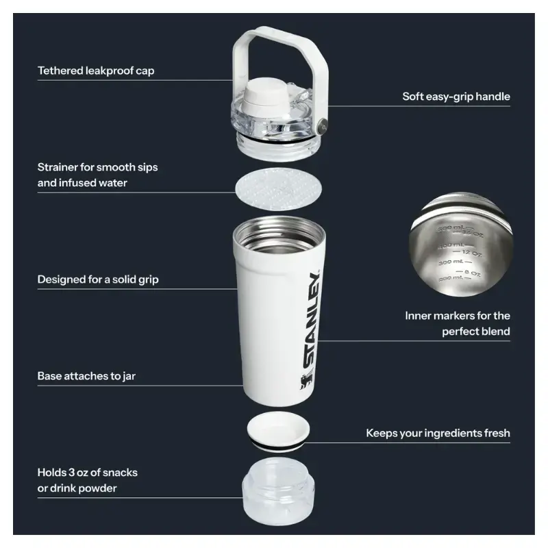 Termo pudele STANLEY The Activate Shaker 0,59 L Photo 4