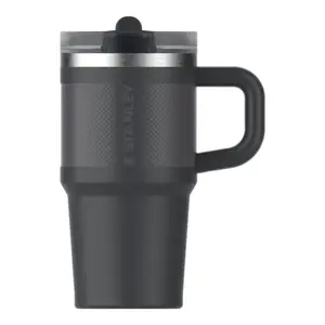 Термокружка STANLEY The Quencher ProTour Flip Straw Tumbler 0.59 л, чёрная