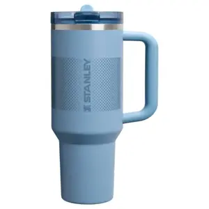 Термокружка STANLEY The Quencher ProTour Flip Straw Tumbler 1.18L с трубочкой, сине-фиолетовая