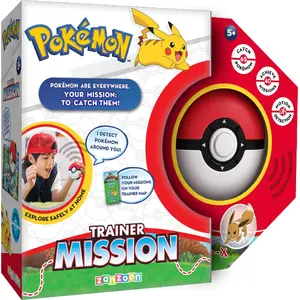 Board game POKEMON Trainer Mission by POKEMON – family strategy game, model 1423117