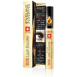 Сыворотка для ресниц Eveline SOS Lash Booster 5 в 1, 10 мл, укрепление и уход