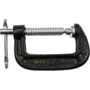 Clamp YATO YT-64251, iron and steel construction, 1 pc