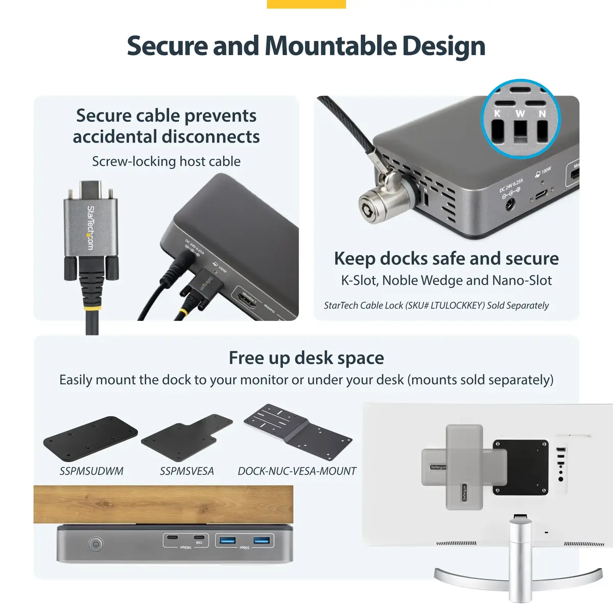 StarTech 196UE-USBC-DOCK Dual-Monitor USB-C Docking Station Photo 11