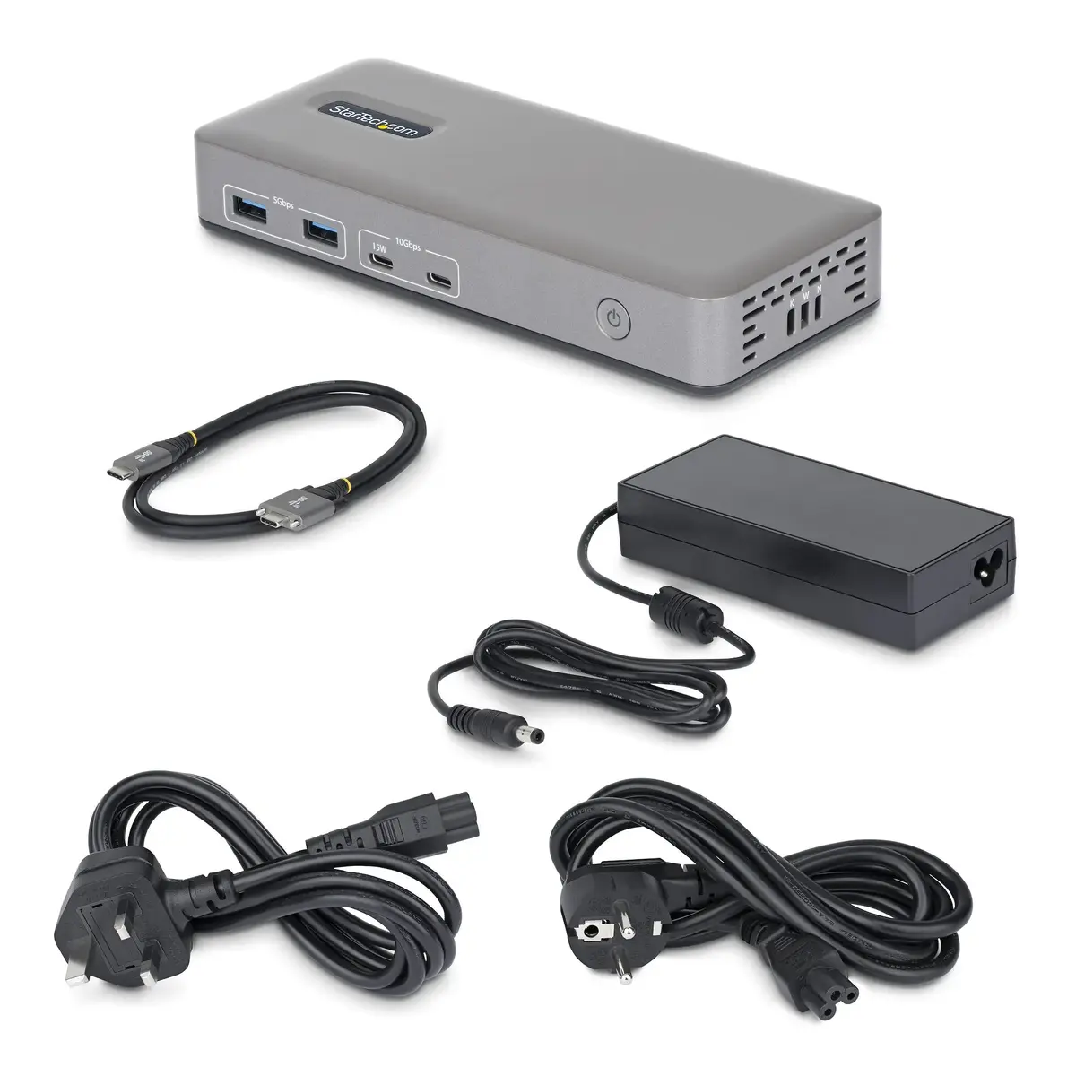 StarTech.com Dual‑Monitor USB‑C dokstacija 4K60 Photo 2