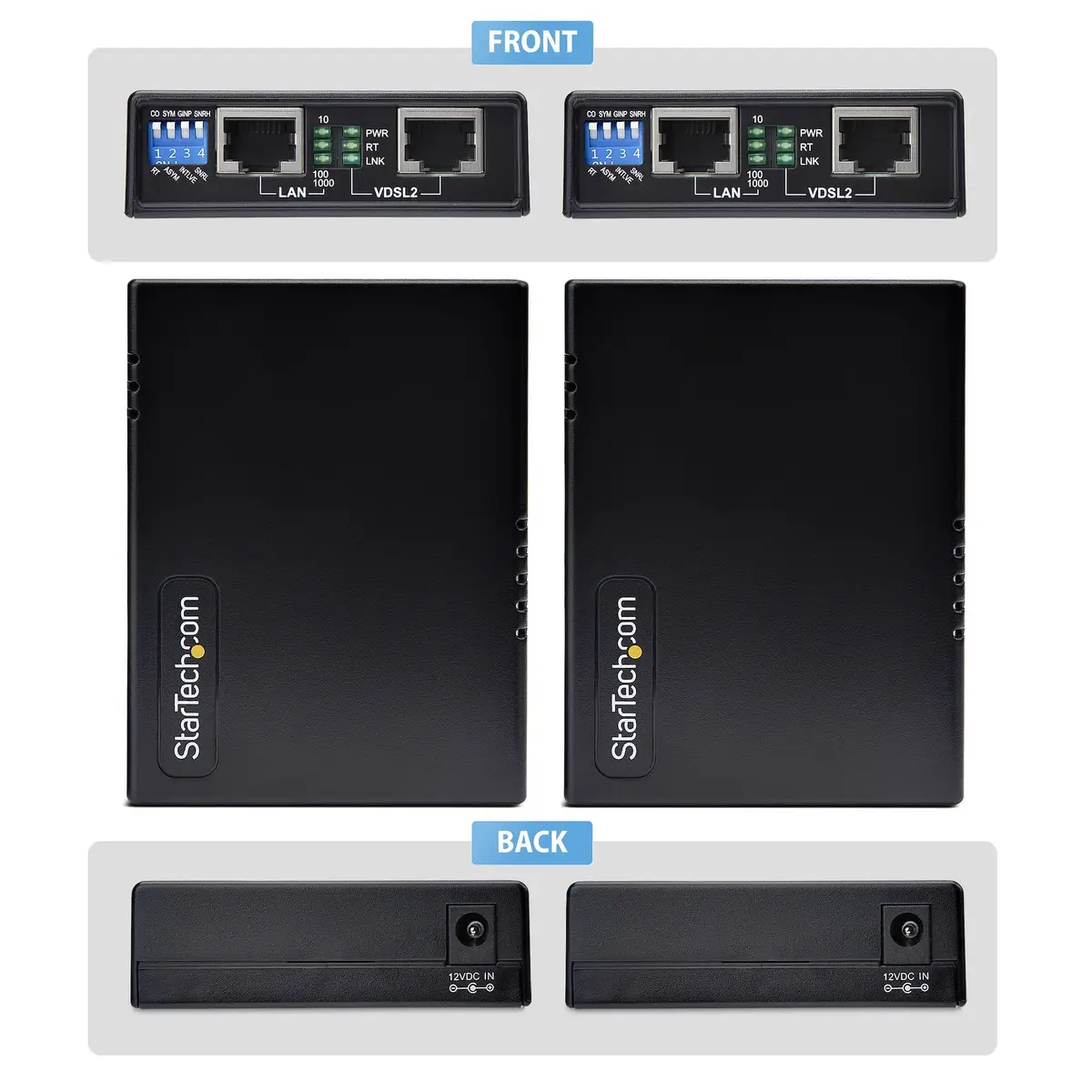 StarTech VDSL2 Ethernet Extender Kit VDSL-LAN-EXTENDER-EU Photo 3