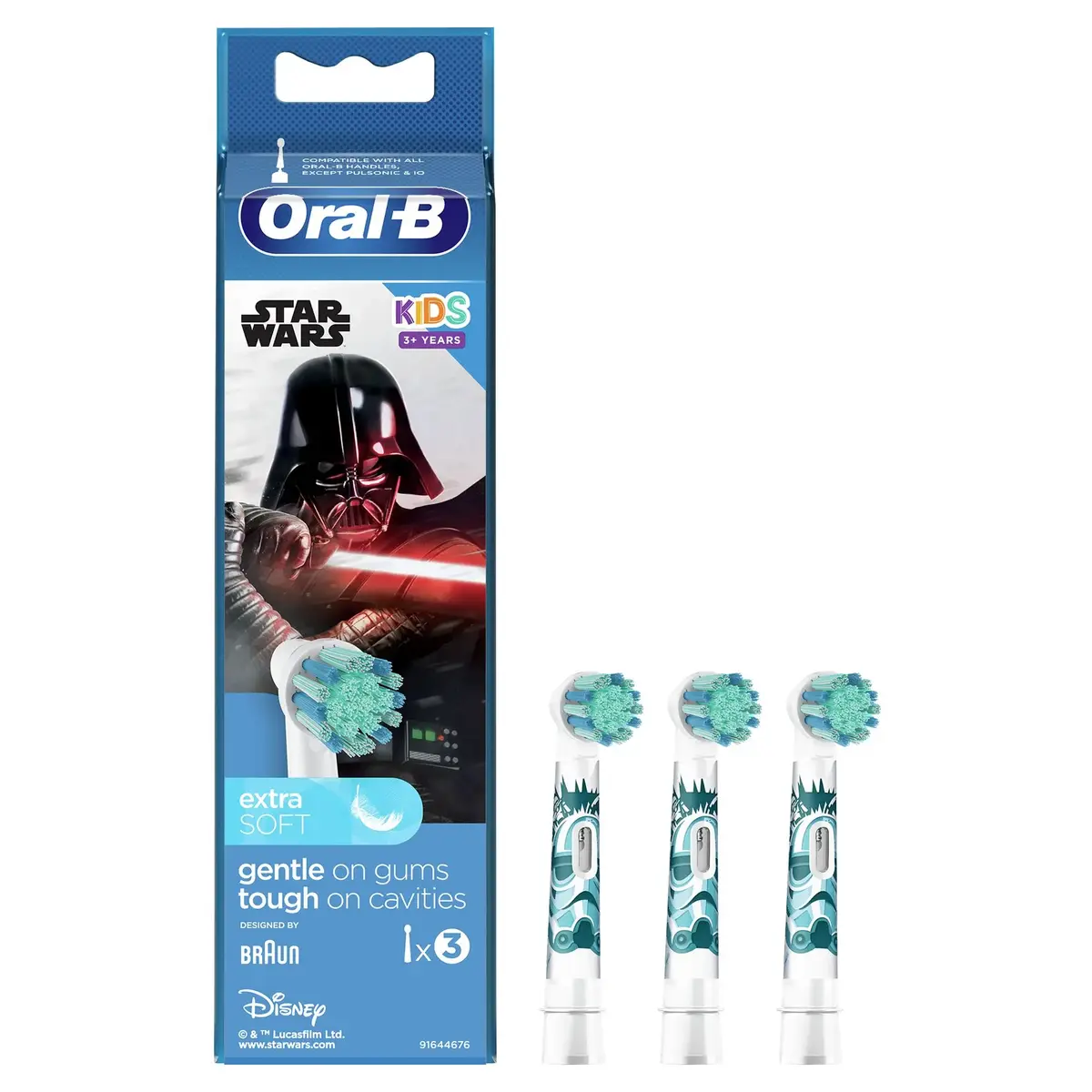 Oral‑B (Braun) 80352667 rezerves uzgaļi, 3 gab. Photo 9
