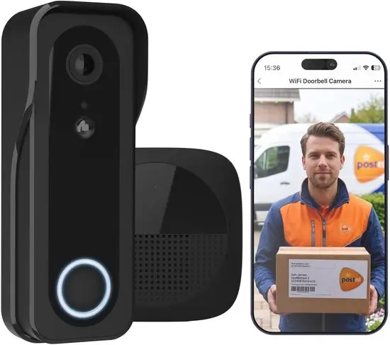 Trust DOORCAM-3000 Black Wi-Fi video durvju