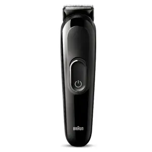 Shaver Braun SK2400 Black nickel-metal hydride (NiMH) built-in battery, 50 min runtime, rectangular metal/plastic housing