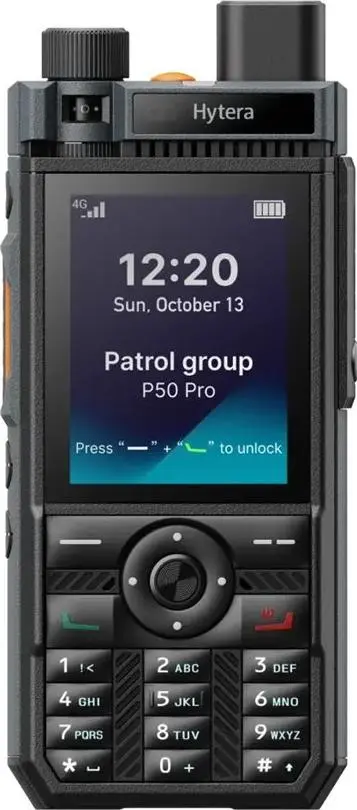 Rokas radio HYTERA P50 PRO ar