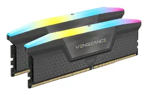 CORSAIR CMH16GX5M2E6000Z36 Vengeance RGB 16 GB 2 x 8 GB DDR5 6000 MT/s 288-pin DIMM Pelēks atmiņas modulis