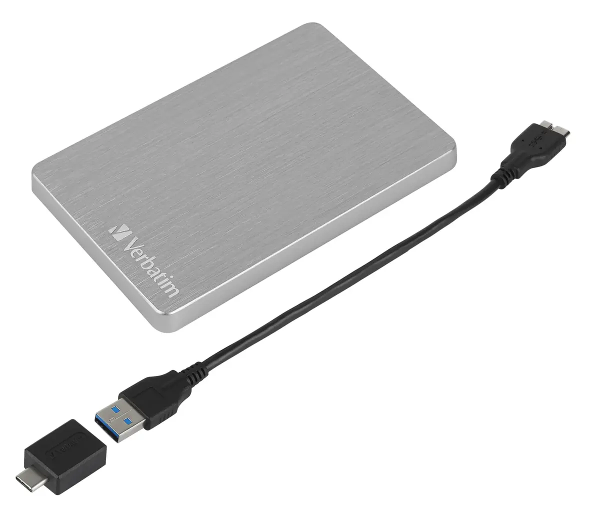 VERBATIM Store 'n' Go ALU Slim 2TB external HDD Photo 5