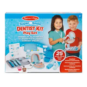 Toy dentist playset Spinmaster Melissa & Doug Super Smile Dentist, suitable from 3 years, multicolour