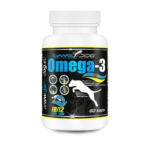 Dietary supplement capsules for dogs GAME DOG OMEGA-3 — 60 capsules