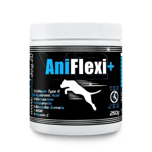 Dog supplement powder GAME DOG AniFlexi+ V2 250 g — joint support formula