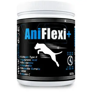 Dog supplement powder GAME DOG AniFlexi Plus V2 500 g for joint support