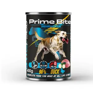 Консервы для собак GAME DOG Prime Bite монопротеин 400 г — утка и цукини