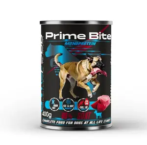 Консервы для собак GAME DOG Prime Bite монопротеин свекла 400 г