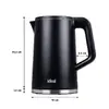 IDEAL IK1130 elektriskā tējkanna 1,7 l Photo 3