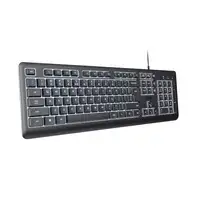 TRUST Primo membrane keyboard USB-C backlit Photo 2