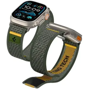 Siksniņa Spigen Athlex Air priekš Apple Watch 44/45/46/49 mm — Active Green