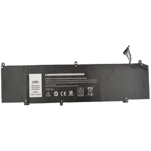 Аккумулятор CoreParts MBXDE-BA0285 LiPo 7200 мА·ч, совместим с DELL Alienware M15/M17 и отдельными моделями G5/G7, чёрный