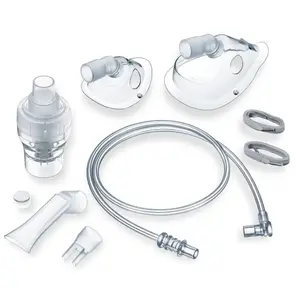 Accessory set for Beurer IH 16 nebuliser — replacement atomiser, mouthpiece, adult and child masks, compressed air hose