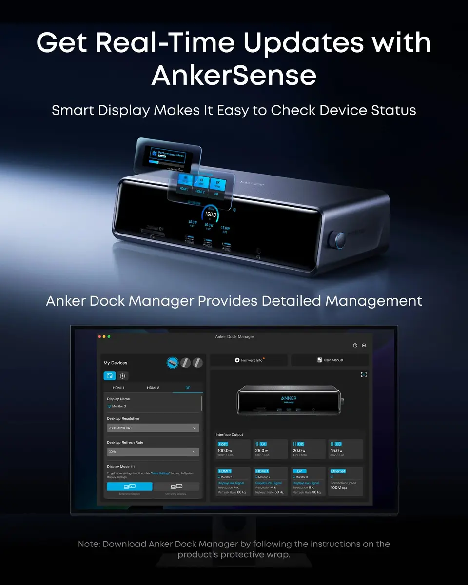 Anker Prime Док-станция для зарядки 140W Photo 5