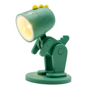Table lamp Ultron RealPower 486257 — LED, green, battery-powered, LR41, 90×52×52 mm