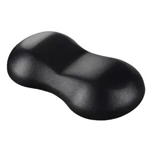 Wrist rest Renkforce RF-6031914, faux leather and PU foam, 150×85×26 mm, black